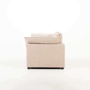 Zoey 3 Seater Sofa, Brown