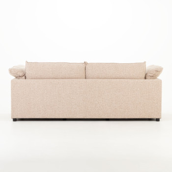 Zoey 3 Seater Sofa, Brown