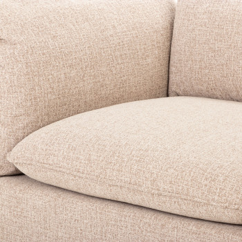 Zoey 3 Seater Sofa, Brown