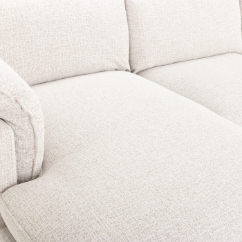 Zoey Left Hand Facing Chaise Sofa, Natural