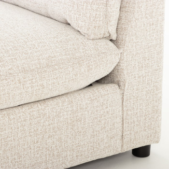 Zoey Modular 1.5 Seater Left Hand Facing Sofa, Natural