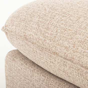 Zoey Modular Ottoman, Brown