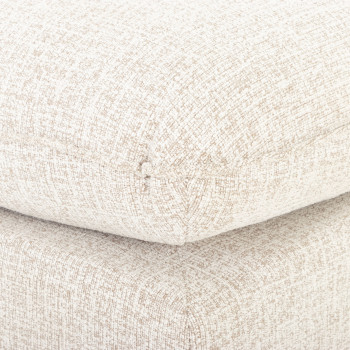 Zoey Modular Ottoman, Natural