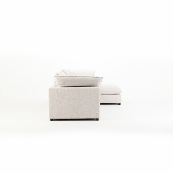 Zoey Right Hand Facing Chaise Sofa, Natural