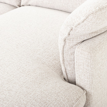 Zoey Right Hand Facing Chaise Sofa, Natural