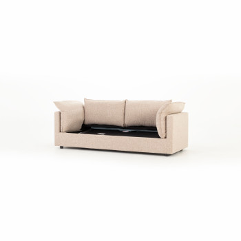 Zoey Sofa Bed, Brown